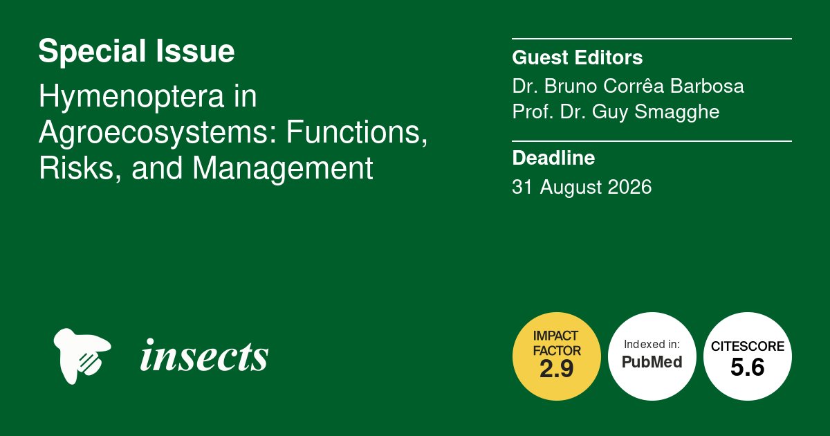 Insects MDPI tweet media