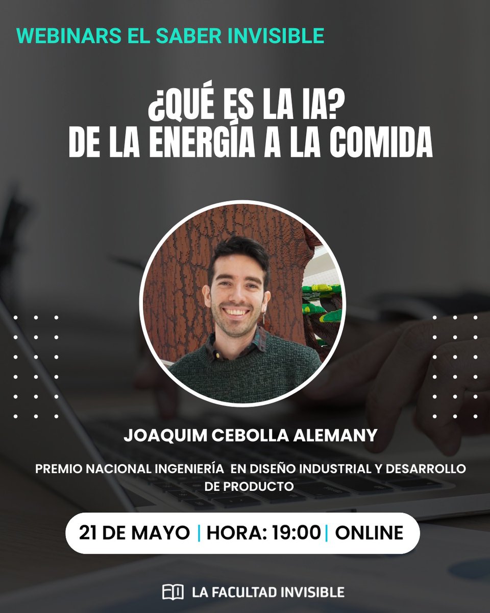 LFInvisible's tweet photo. ¿Qué es la IA? De la energía a la comida. https://t.co/iZ0YypHBq1