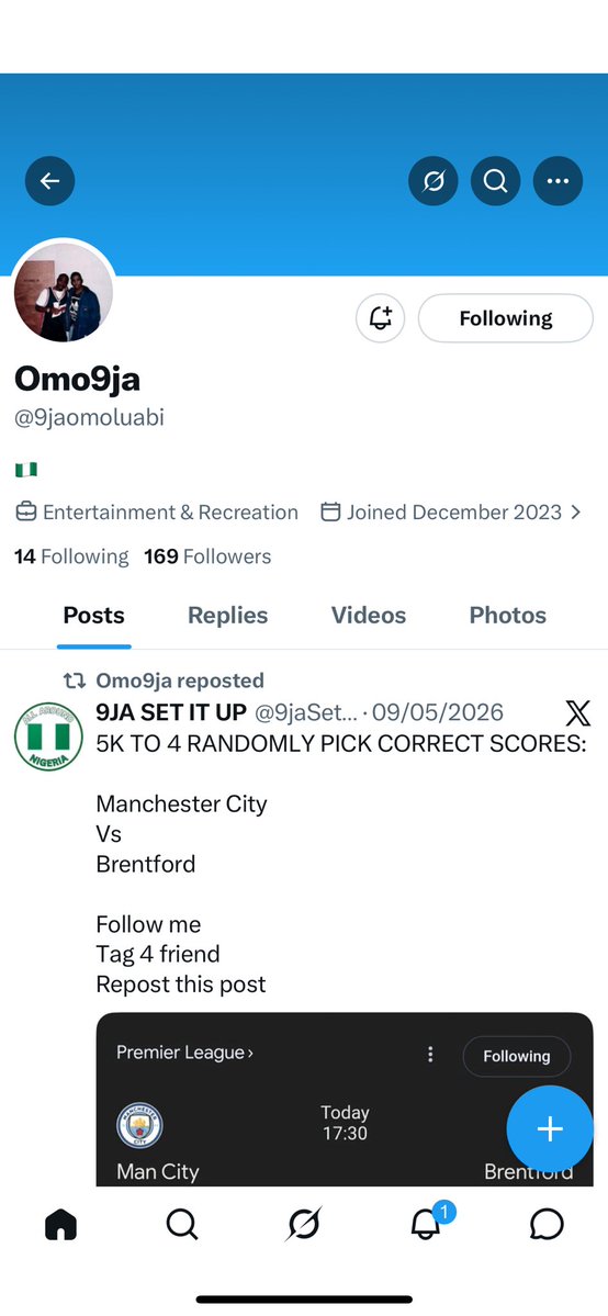 Teslim oluwatosin tweet media