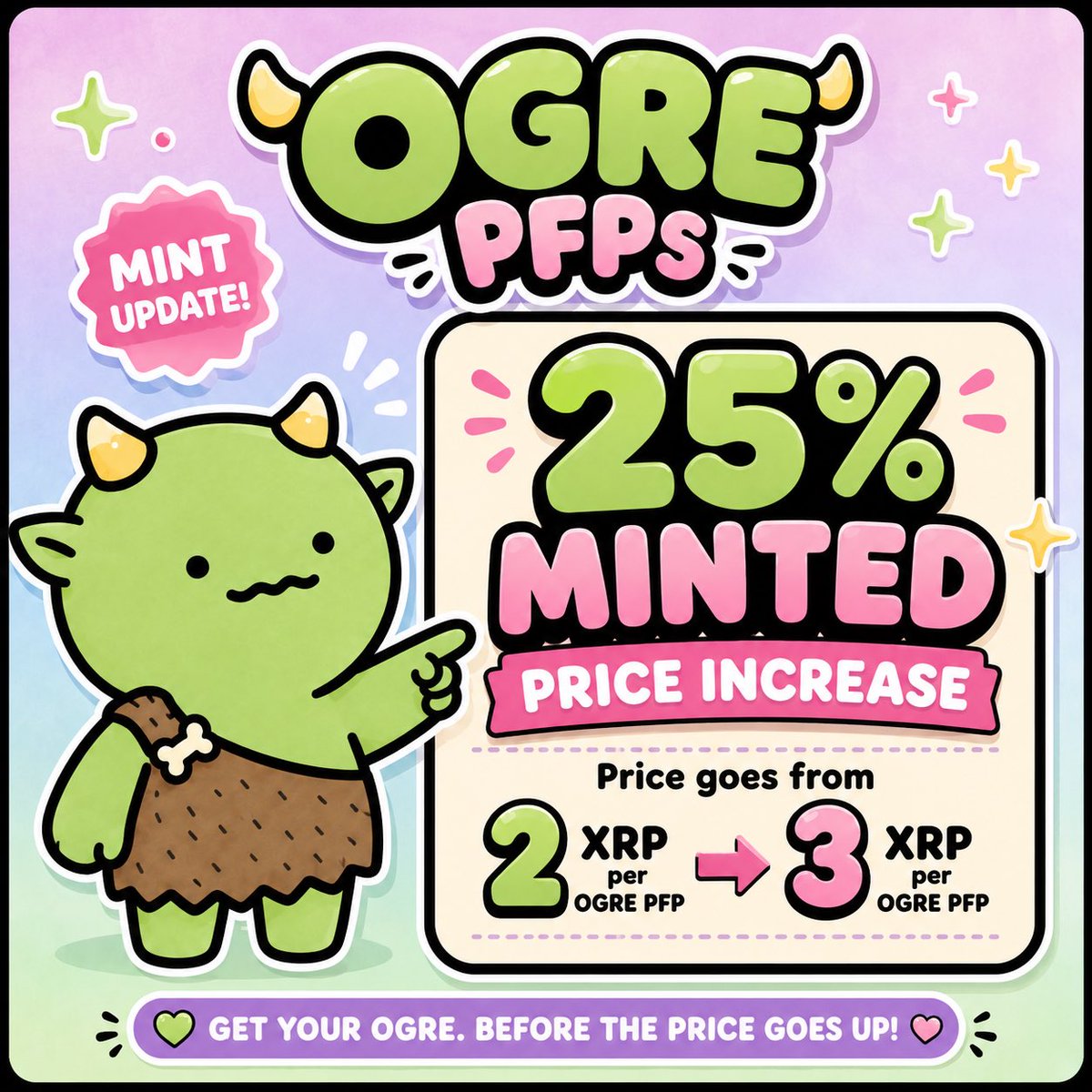 Ogre PFPs tweet media