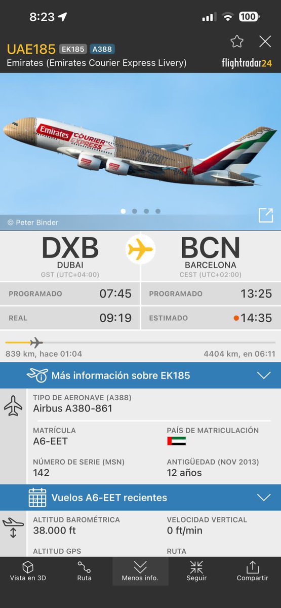 Spotters-barcelona-el-prat oficial tweet media