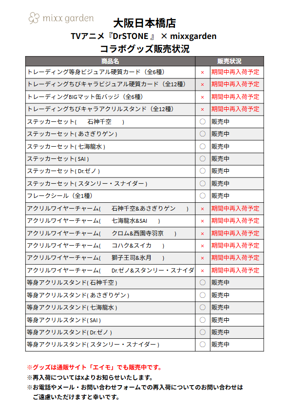 ミックスガーデン大阪日本橋店(mixx garden) tweet media