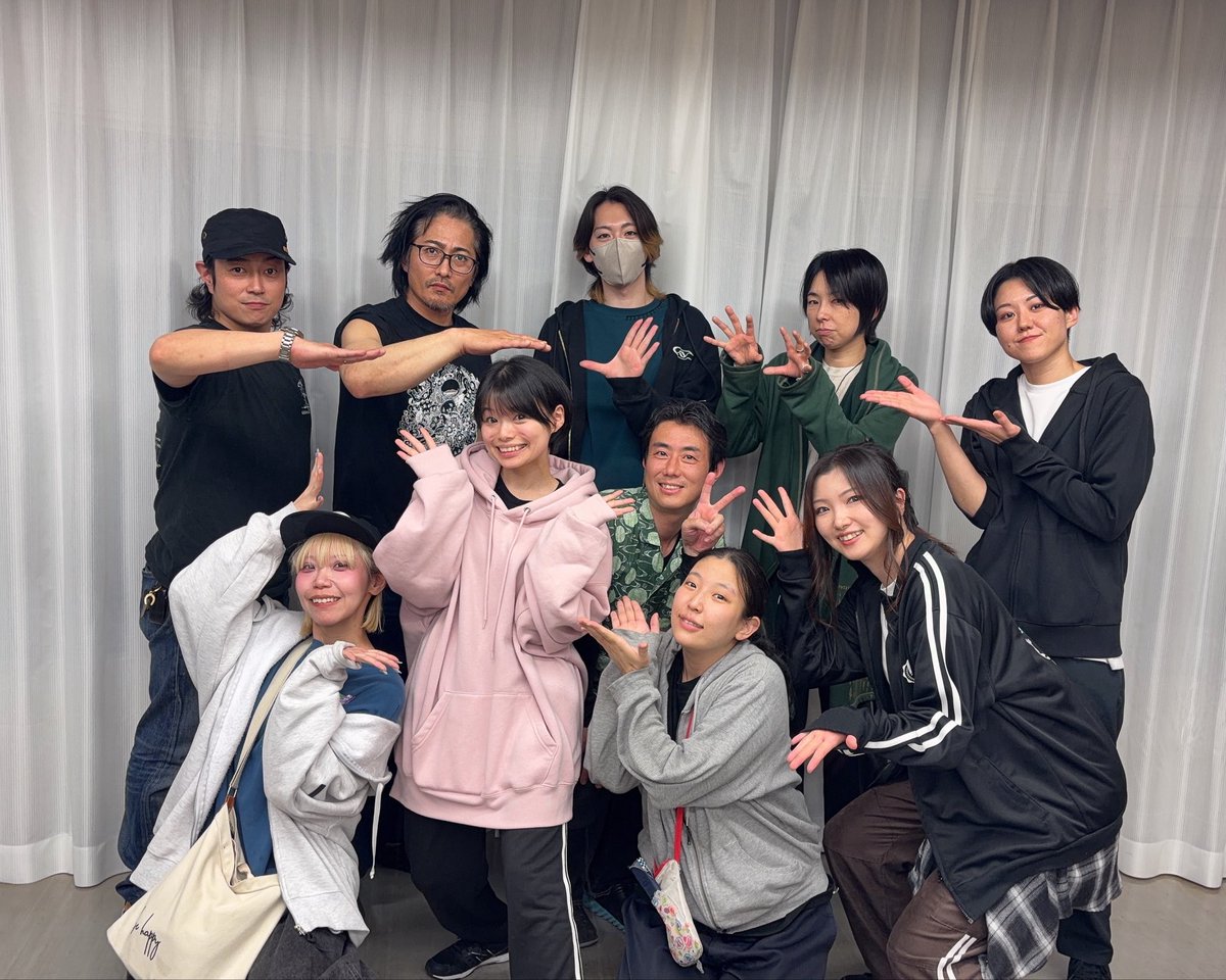 昨日は #トナツバ お稽古でしたー！！ くまめぐちゃん合流ー！！わーい