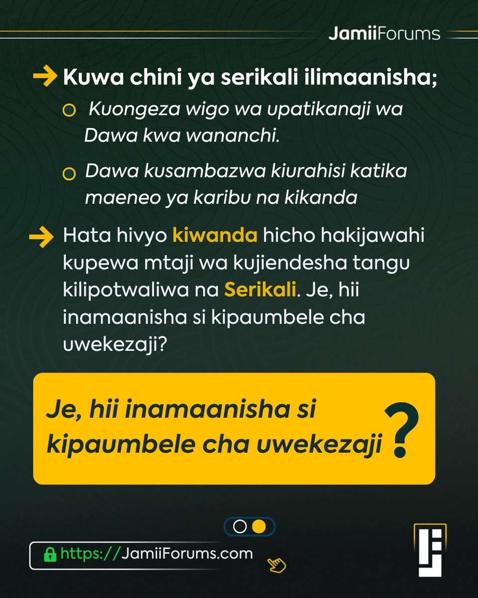 Jamii Forums tweet media