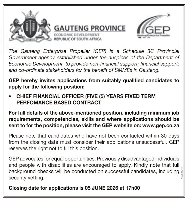 Gauteng Enterprise Propeller tweet media