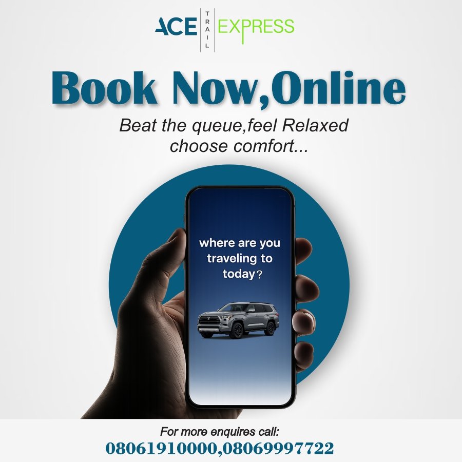 AcetrailExpres's tweet photo. Enjoy a good travel day with us today,book for your trip in advance....

#travelwithus #travelnigeria https://t.co/m358xWgGWX