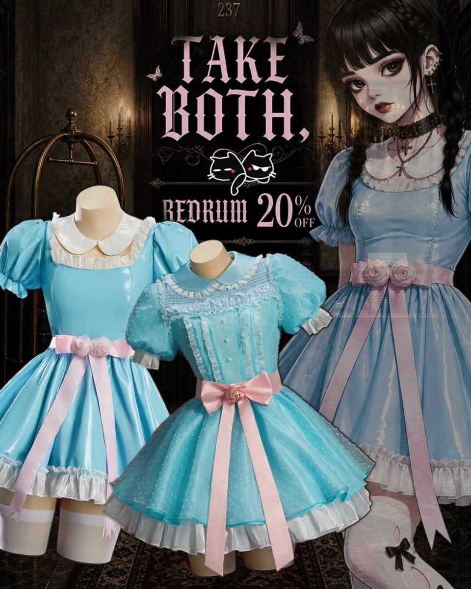 meowcosfashion's tweet photo. 🪞Same soul, two dark reflections 🖤 left or right—like for left, RT for right 👀

#meowcos #goth https://t.co/Oi20Mz4WJk