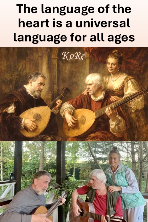 vadimkot's tweet photo. When the heart speaks, time itself listens...  Have you noticed this too?
******
#love #heart #guitar #lute #song #universal #KoRe https://t.co/uPn2Pcya2w