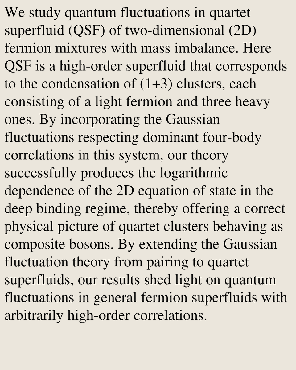 Quantum Gases Papers tweet media