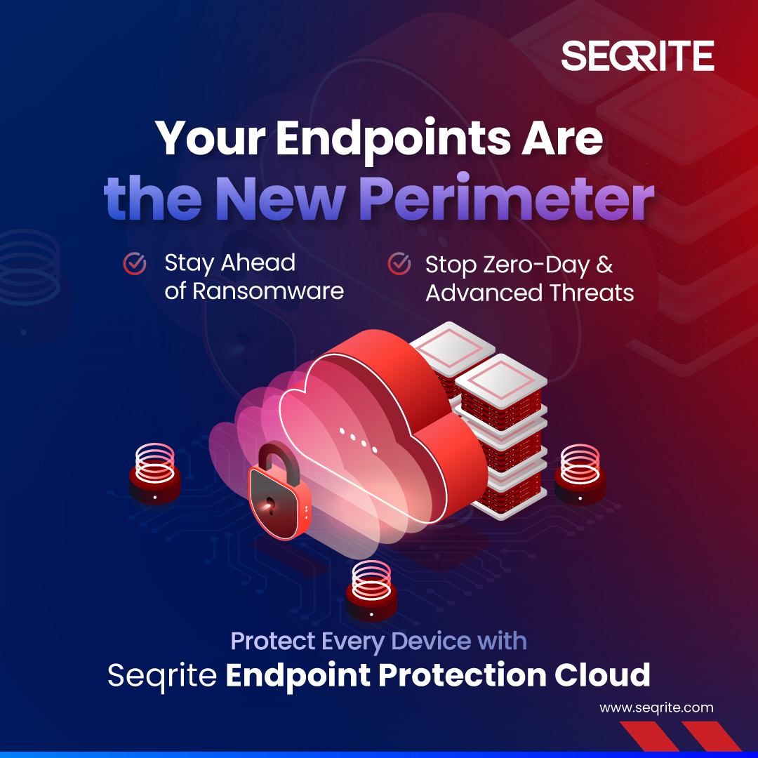 Seqrite's tweet photo. Protect every device, empower every user, and stay ahead of modern #cyberthreats with Seqrite Endpoint Protection. 𝐋𝐞𝐚𝐫𝐧 𝐌𝐨𝐫𝐞: https://t.co/wTX1qbtjV1 #Seqrite #CyberSecurity #EndpointSecurity #RansomwareProtection #ZeroDayThreats #CloudSecurity #EnterpriseSecurity https://t.co/O9deLQrjIb