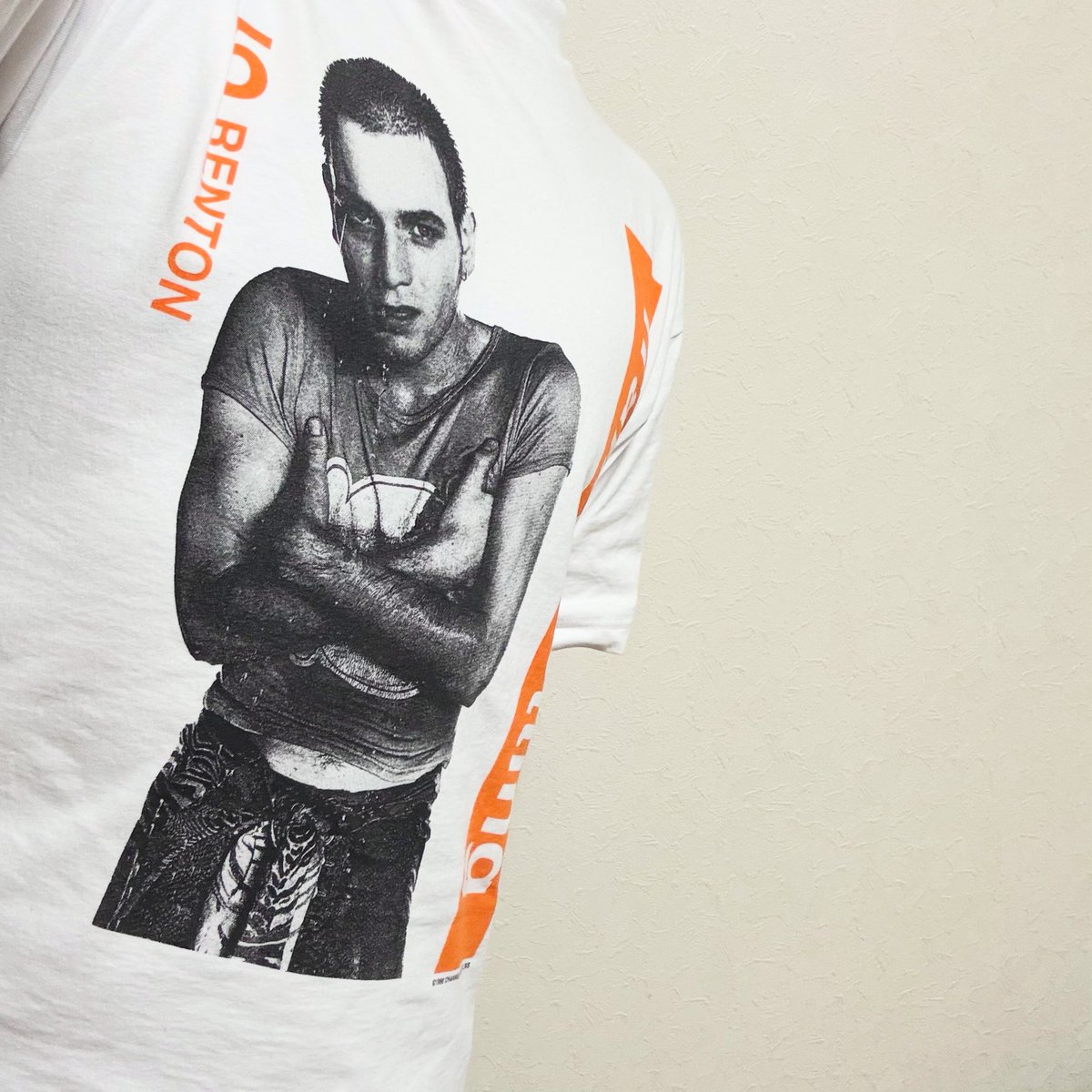 今日のTシャツ #5 RENTON #トレインスポッティング #トレスポ 