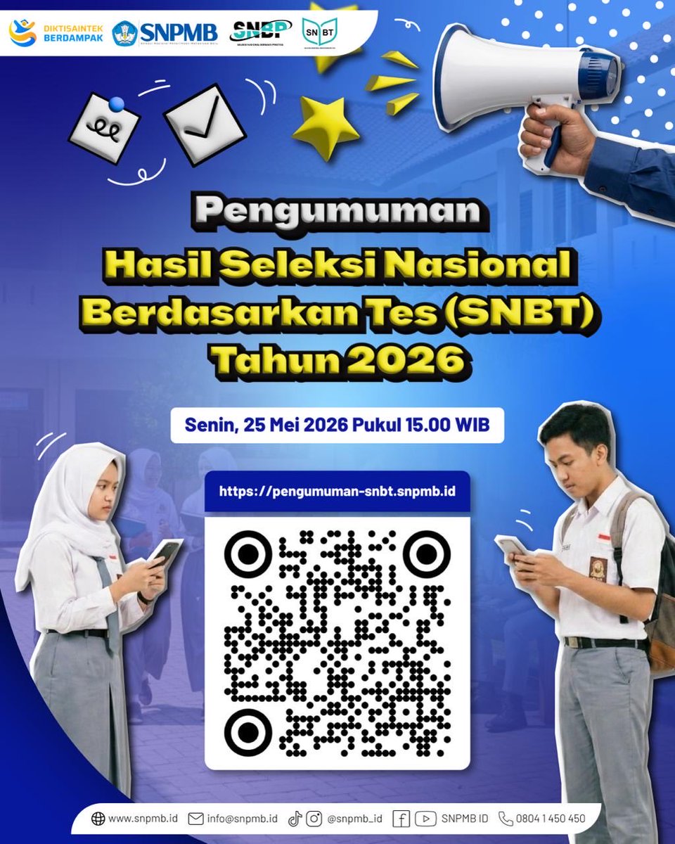 Seleksi Nasional Penerimaan Mahasiswa Baru tweet media