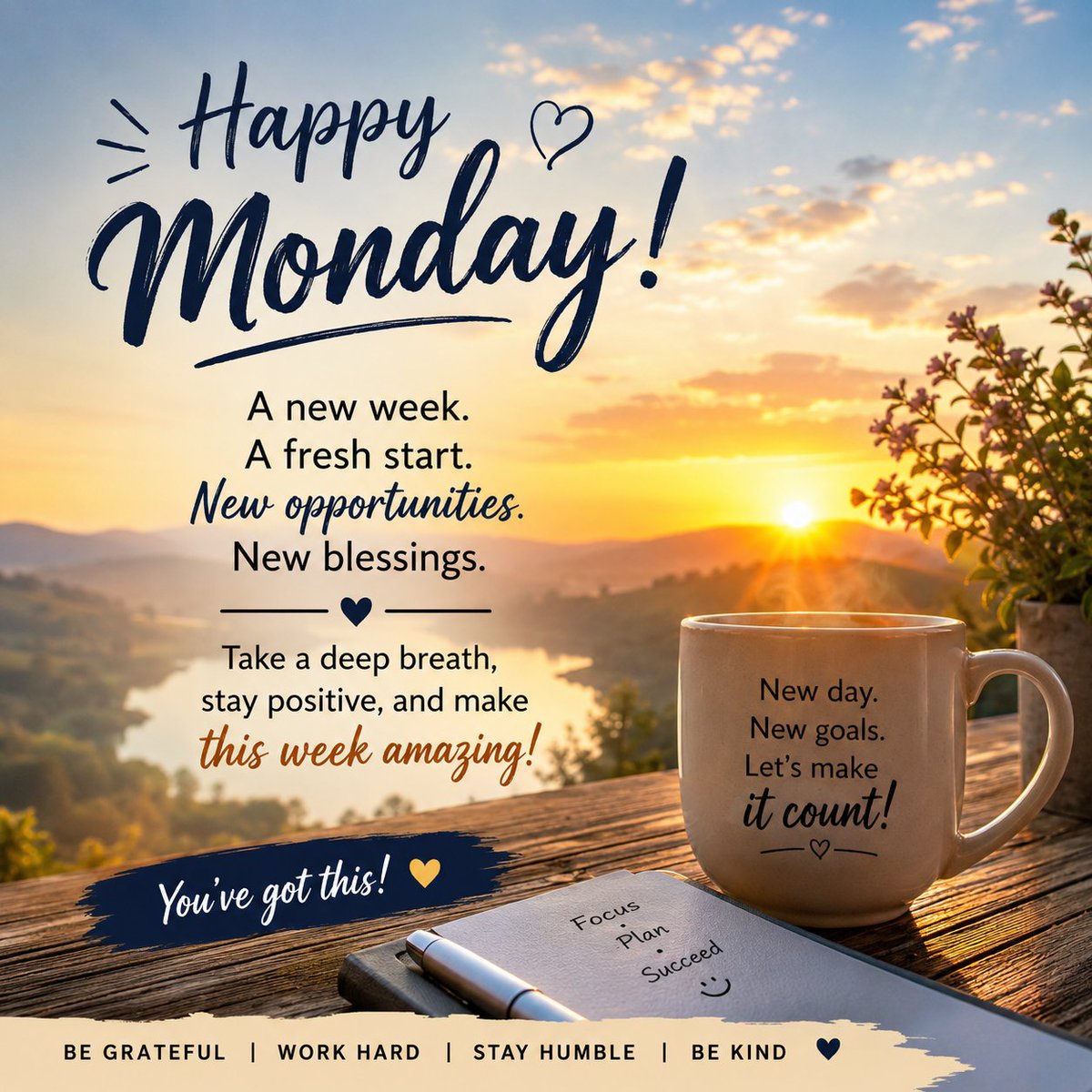 DOINDIA's tweet photo. Monday is not the start of a stressful week — it’s the beginning of new opportunities, fresh goals, and another chance to shine. ☀️✨

Stay positive, work hard, and let your success speak this week. 💙

#MondayMotivation #MondayVibes #NewWeekNewGoals #DataOutsourcingIndia https://t.co/AkOW4mdiQq