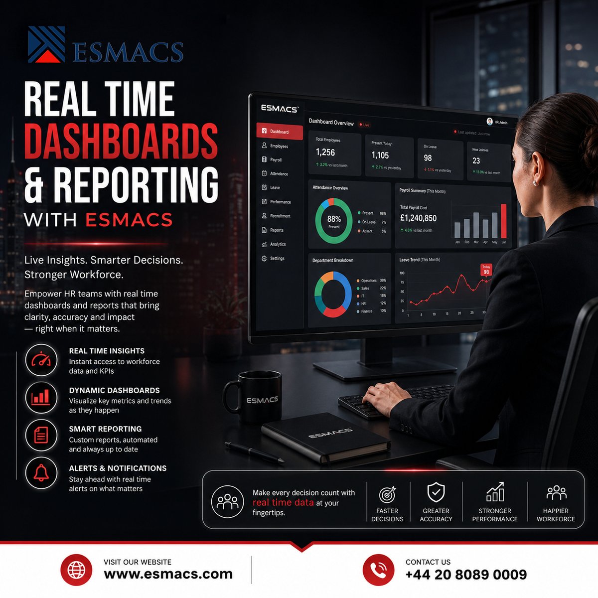 Esmacsuk's tweet photo. Stop managing your workforce in the dark. 🛑

🌐 Visit https://t.co/koUnS8QYDq or call us at +44 20 8089 0009 to transform your HR operations today!

#ESMACS #HRTech #DataAnalytics #HRDashboard #RealTimeReporting #BusinessIntelligence #WorkforceManagement #PeopleAnalytics https://t.co/AOVuezfpR2