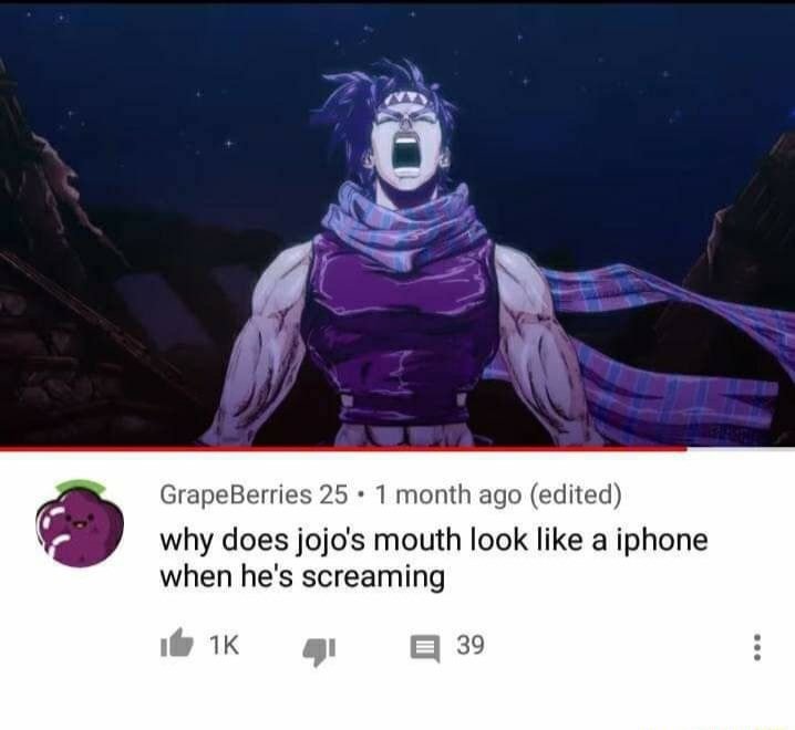 Cursed JoJo tweet media