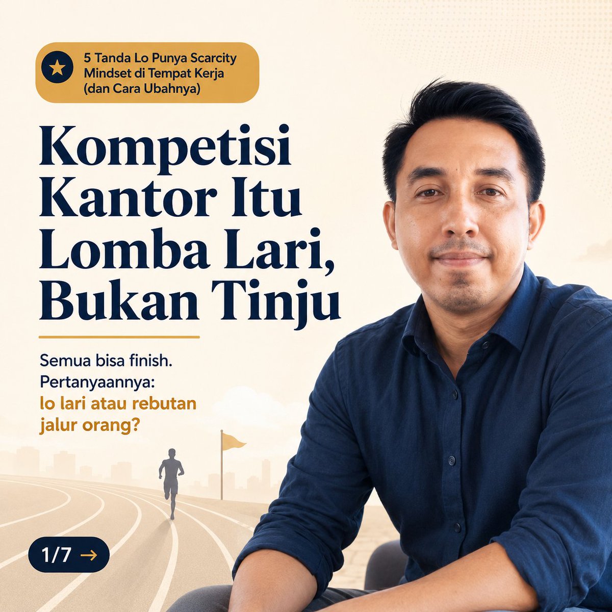Jusbiantoro's tweet photo. Ngerasa kantor kayak arena survival? 😮‍💨
Hati-hati, bisa jadi bukan lingkungan lo yang toxic… tapi mindset lo yang masih scarcity.
Di kerjaan, naik level bukan soal ngejatuhin orang. Tapi soal jadi orang yang bikin tim makin bernilai.
Share ilmu. Rayain temen. Bangun relasi. https://t.co/0icZGoL9yi