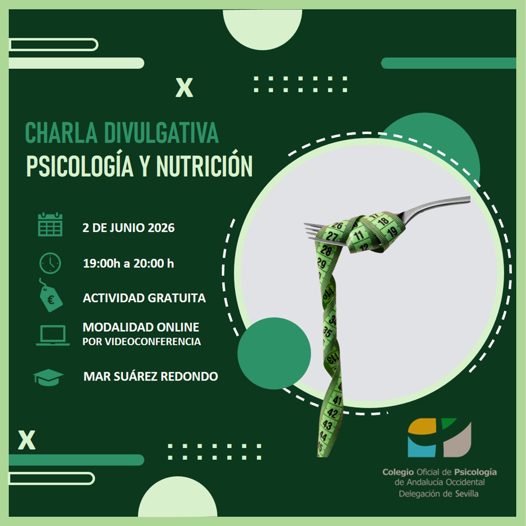 Ψ Psicología Andalucía Occidental Colegio Oficial tweet media
