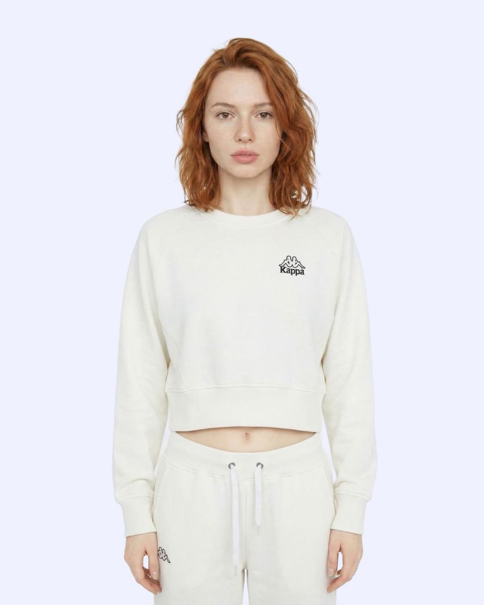 Kappa_Turkey's tweet photo. Logo Cindyna Sweatshirt &amp; Logo Cindyna Pant: gün boyu hareket özgürlüğüile stlini sen tamamla. ✨ #SS26 https://t.co/zl4yLPmr41