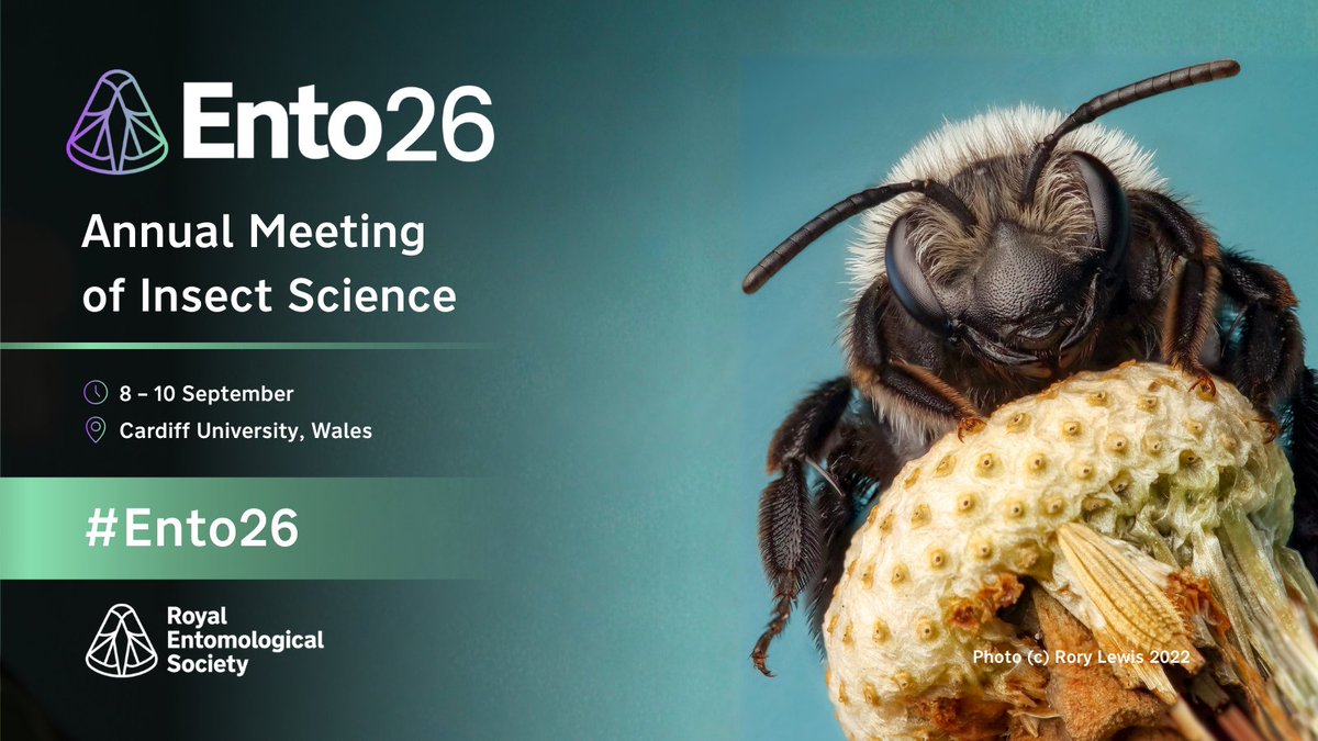 RoyEntSoc's tweet photo. From keynote speakers &amp; cutting-edge symposia to hands-on workshops and diverse session themes, #Ento26 is shaping up to be a genuinely unmissable event for the #InsectScience community.

💸 Early registration = significant savings

✨ Find out #WhatsOn 🔽
https://t.co/wO1irdPtL8 https://t.co/B415ZIYxNK