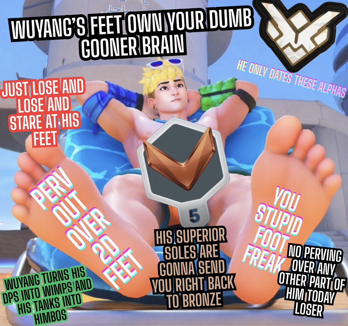 BrowsingBitch's tweet photo. More wuyang feet for you simps https://t.co/eaRZwdKPdp