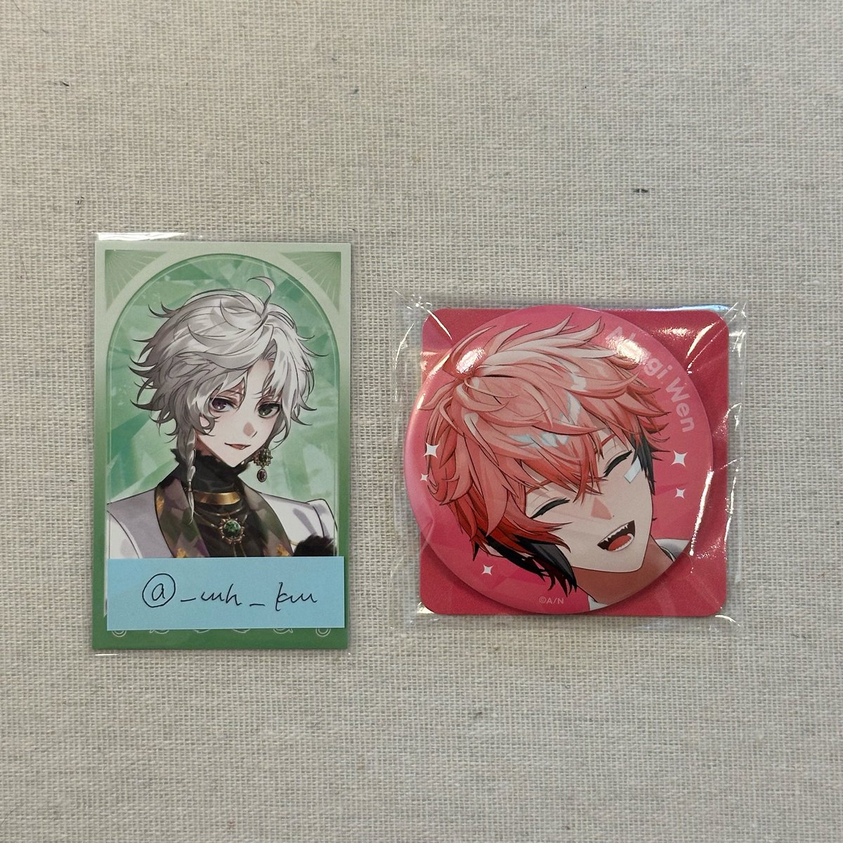 _mh_km's tweet photo. 【交換】にじさんじ HEROES Biore ビオレ コラボ 特典 缶バッジ 交換

譲) 画像
求) IDの方

＊郵送でお取引希望

検索からもお気軽にお声掛けいただけますと幸いです！
よろしくお願いいたします🍀 https://t.co/XCCSiYvU1P
