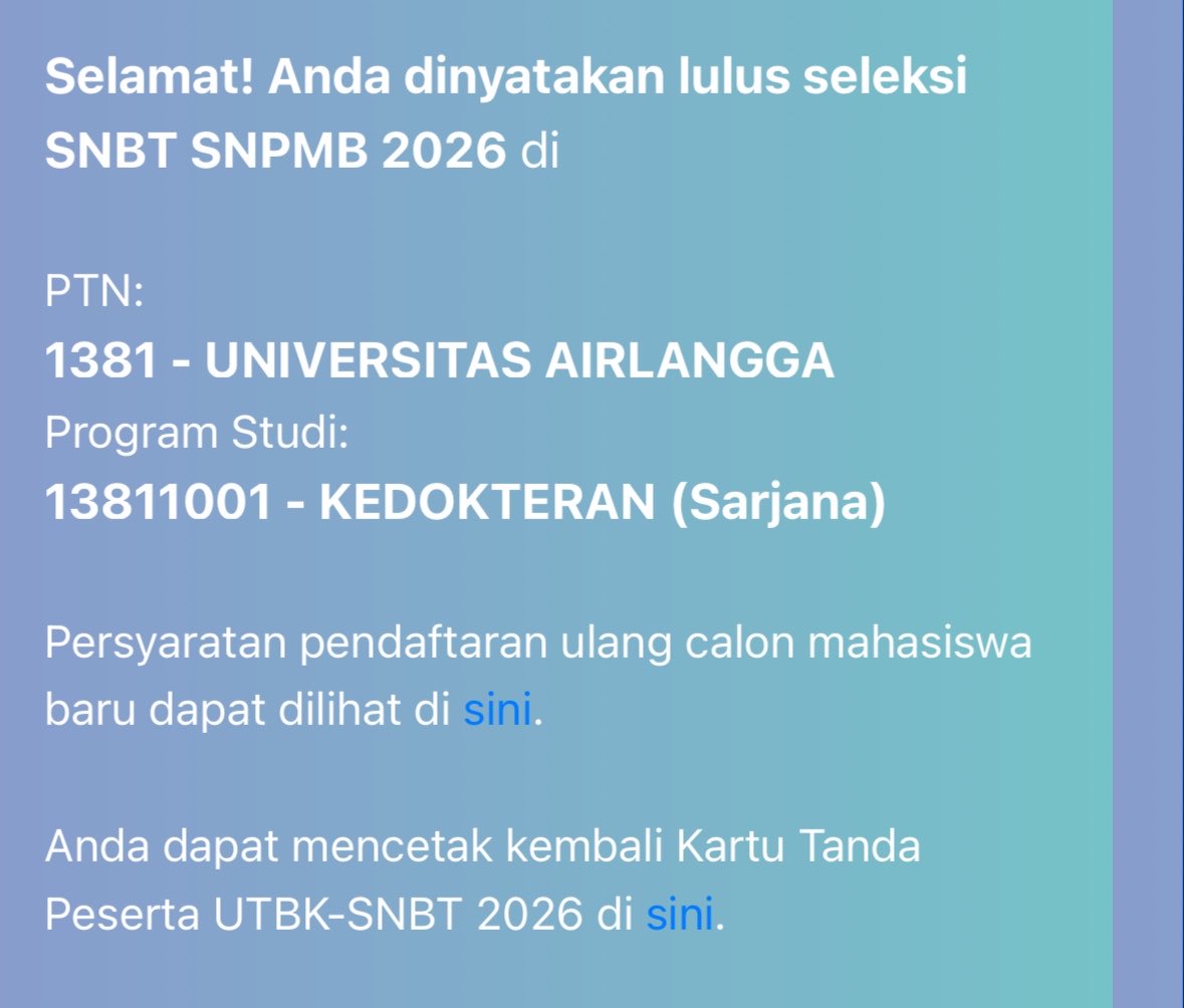 san fk’26 lolos unair tweet media