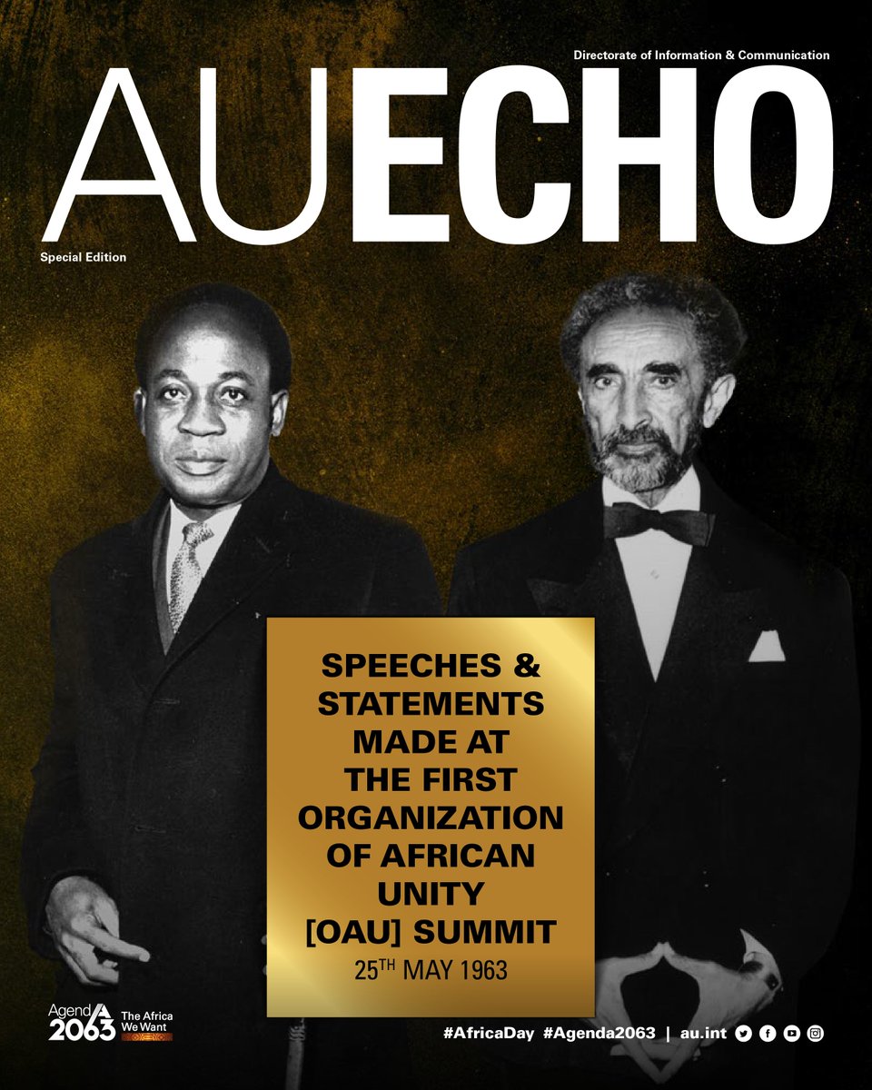 _AfricanUnion's tweet photo. #AfricaDay is a celebration of our shared history, our collective resilience, and the limitless potential of our people. It reminds us how far we have come  and how much more we can achieve together.”

read and download the speeches here: https://t.co/sRu88kPQ1R https://t.co/5CLwZvF3mK