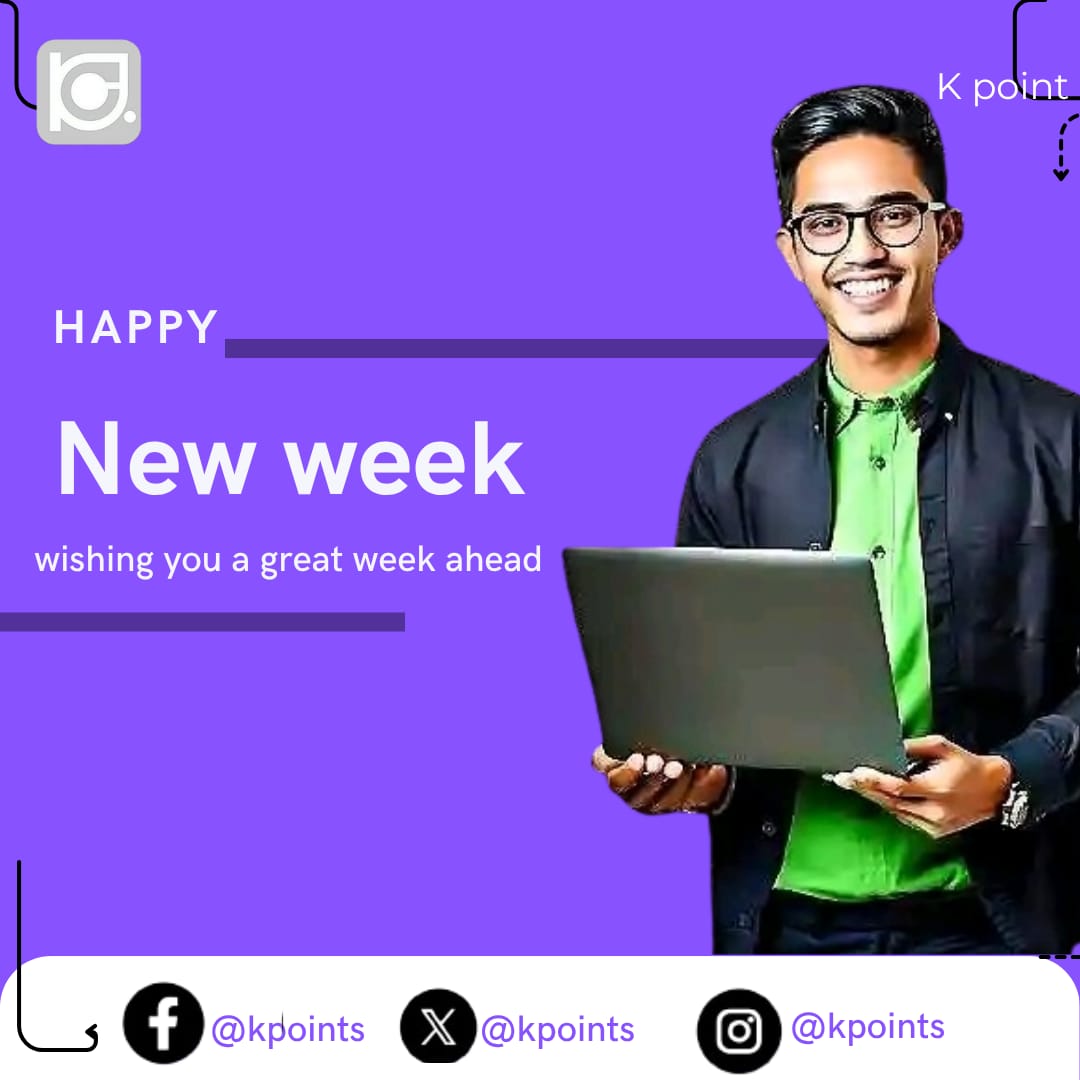 kpoint_ng's tweet photo. Happy New Week! 🤗
We hope your week is off to a great start. At Kpoint, we’re committed to making your life easier and more affordable.

Save big on your airtime, data, and TV subscriptions all week long with us.

Visit Kpoint today and experience the savings! https://t.co/isZ0cX12Hr