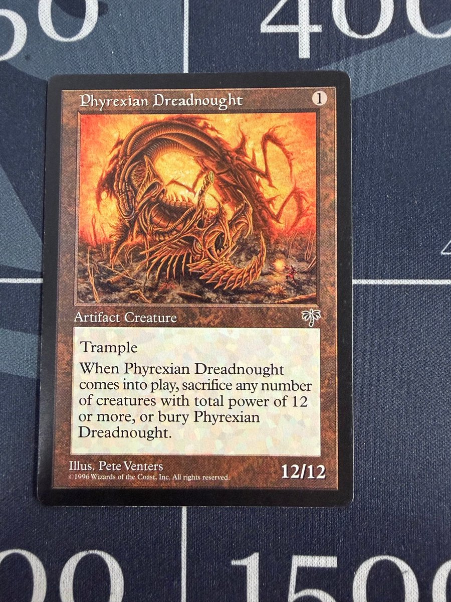 商品紹介】#mtgjp #mtgfoil (MIR-RA)Phyrexian Dreadnought