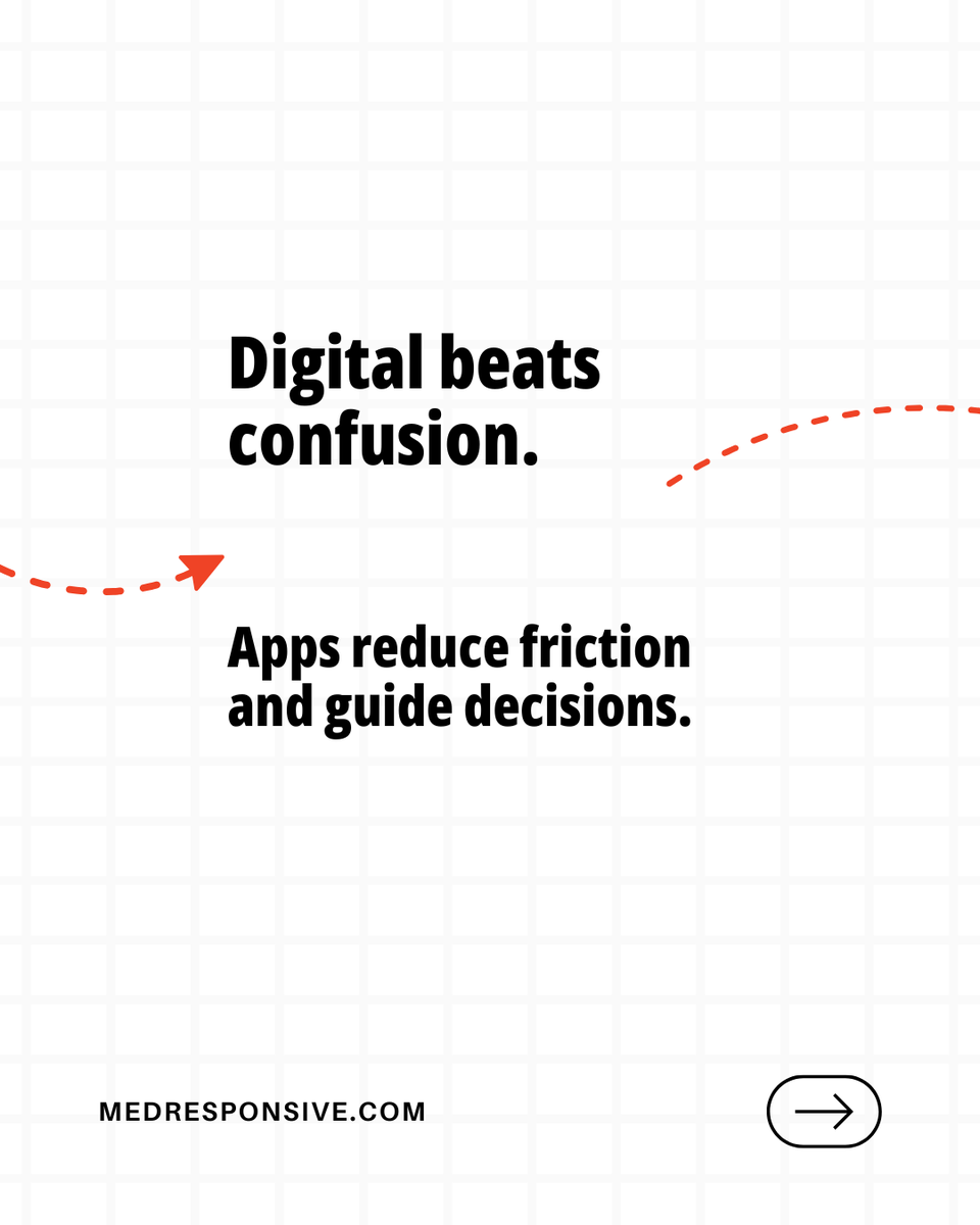 med_responsive's tweet photo. Medical apps improve patient acquisition by making care accessible, fast, and engaging. With MedResponsive’s medical app development solutions, apps connect patients to providers and turn clicks into appointments.

#MedicalApps #HealthcareDigital #ClinicGrowth https://t.co/r3irbWKQm7