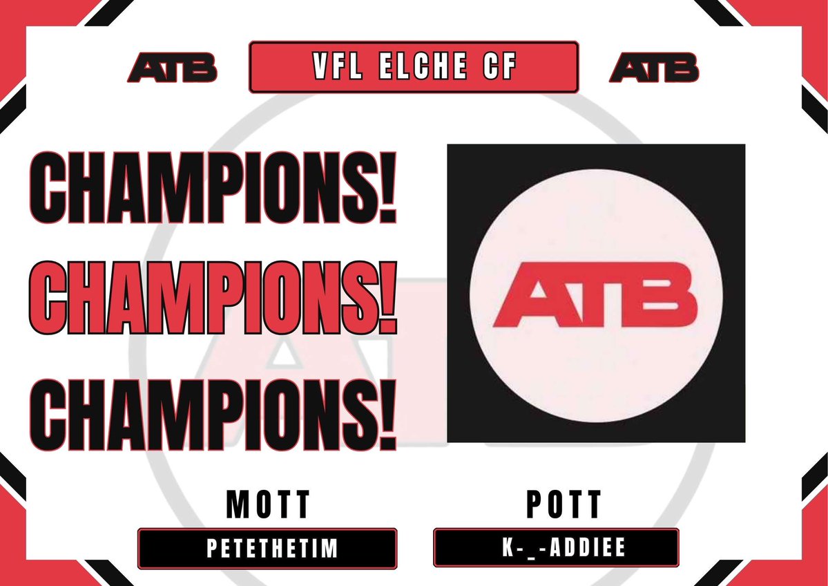 ATB Pro Clubs Tournaments tweet media