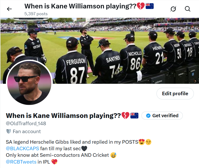 Kane Williamson✨🇳🇿 tweet media