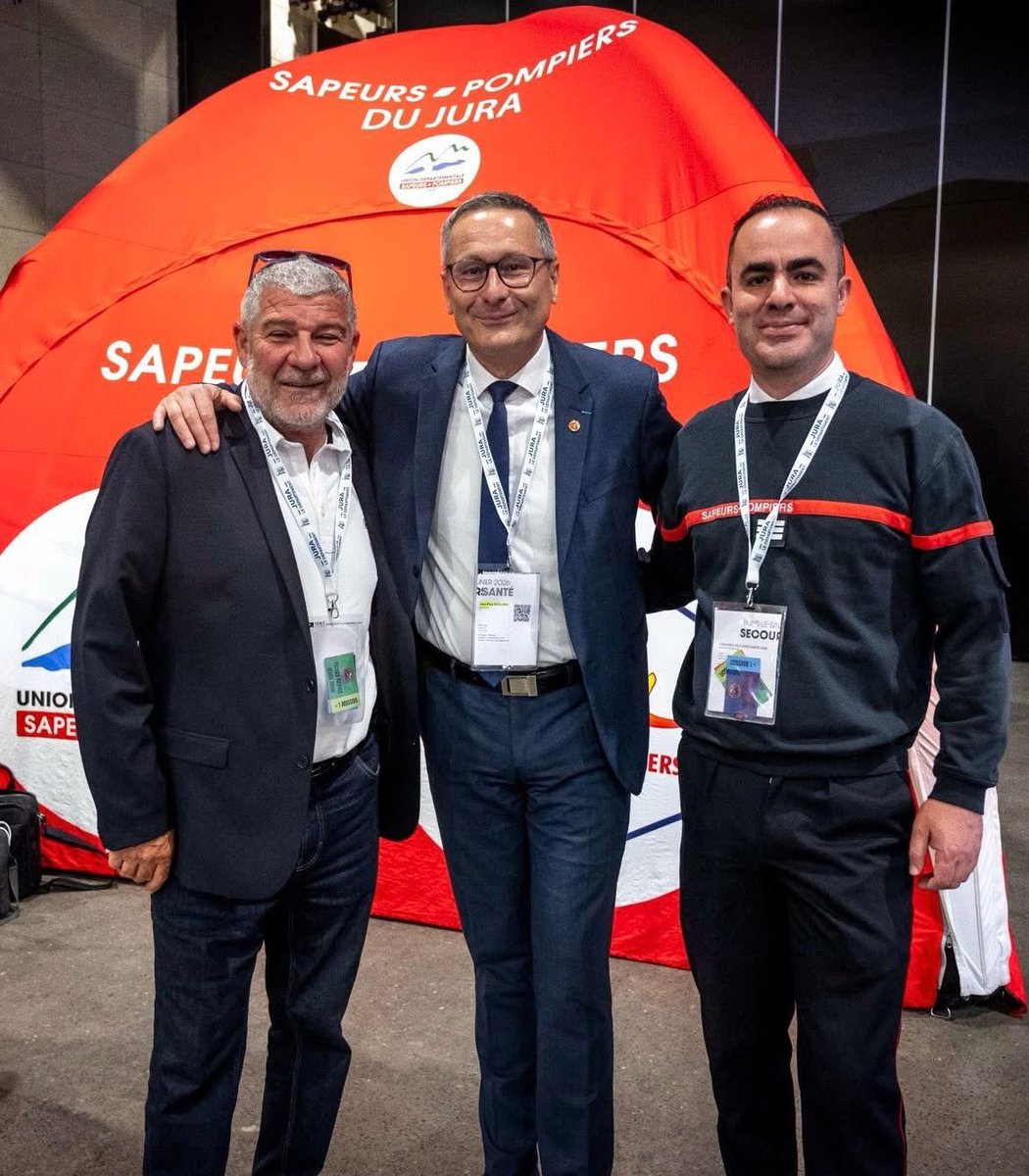 Rondot_Raphael's tweet photo. #congrès 🚒☀️ | Clap de fin pour cette belle aventure du congrès secours santé 2026 à Lons-le-Saunier ! 👍🏻 120 bénévoles impliqués, un programme riche et de la convivialité ! Avec plus de 300 congressistes par jour 👌🏻 @PompiersFR @BoslandJP @SDIS39 @Prefet39 https://t.co/JxaaesOAwD