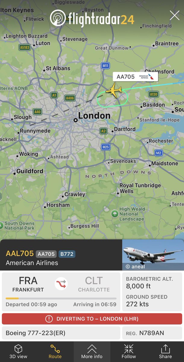 Flightradar24 tweet media