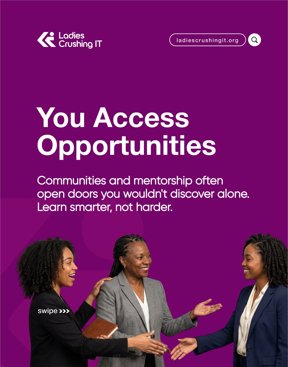 LCIt_'s tweet photo. Ready to grow? Apply for our FREE mentorship program today: https://t.co/DLmE3kZm8D

#LadiesCrushingIT #Mentorship #WomenInTech #TechCommunity

2/2 https://t.co/t6JbYtqIDa
