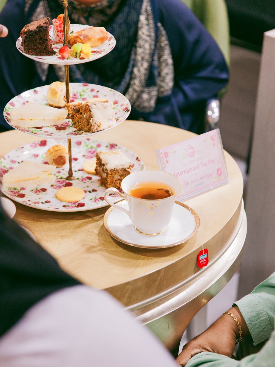 SIMDIgroup's tweet photo. SIMDI Cpd celebrated International Tea Day with a curated High Tea experience at SIMDI Level 10. 

The experience featured premium Dilmah teas, thoughtfully paired with food items to enhance each flavor profile and highlight the versatility of tea culture. https://t.co/k0kbqqYqej