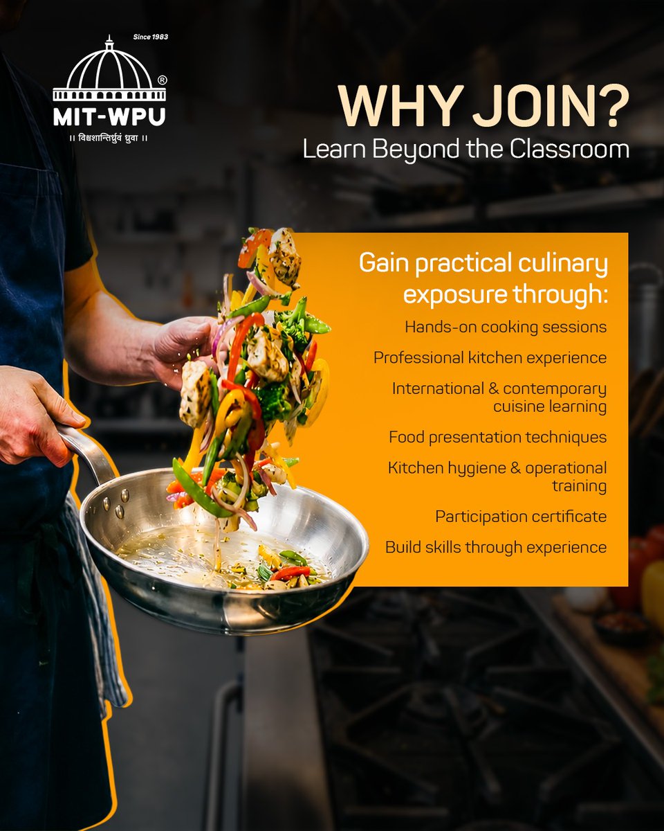 MIT World Peace University, Pune tweet media