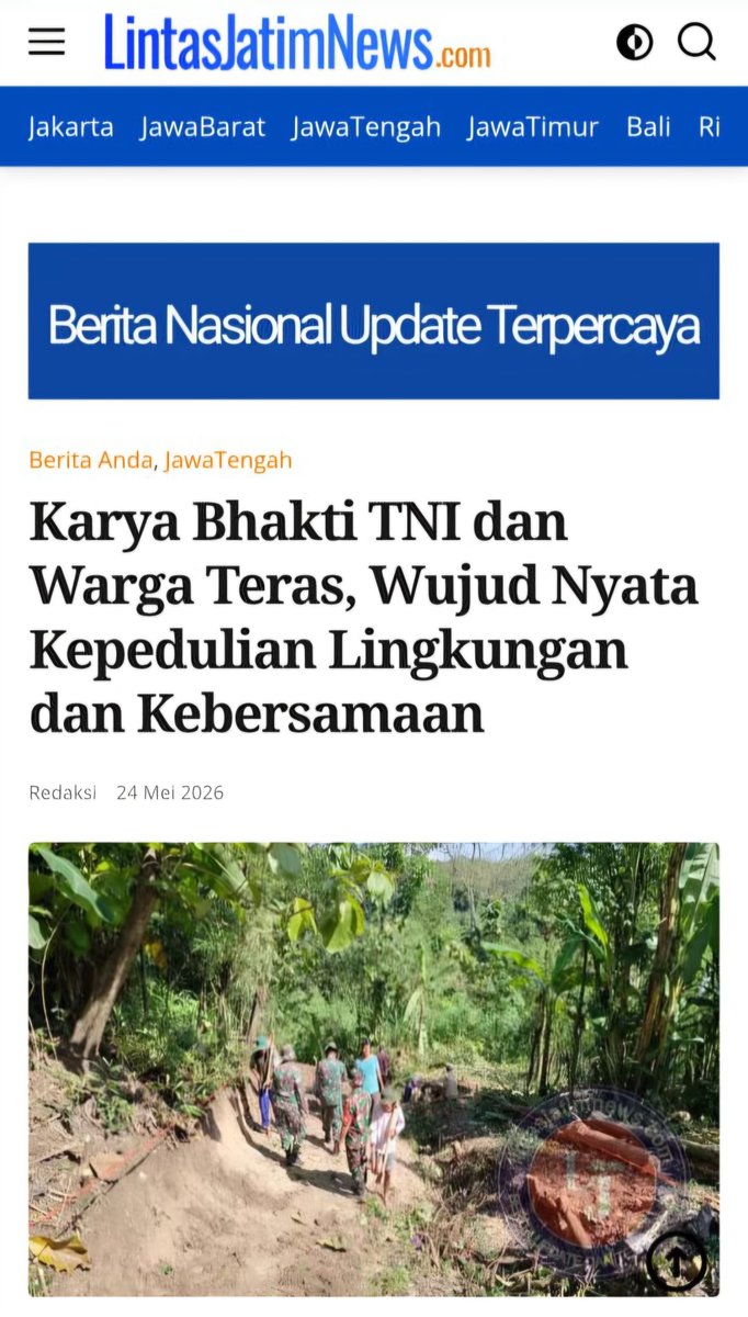 Citracntka's tweet photo. Angkatan Bersenjata membutuhkan kecerdasan kolektif warga. Masyarakat membutuhkan keteguhan Militer. Inilah  Kolaborasi Bersama Rakyat ideal tanah air ini. https://t.co/7E6zmihpGI