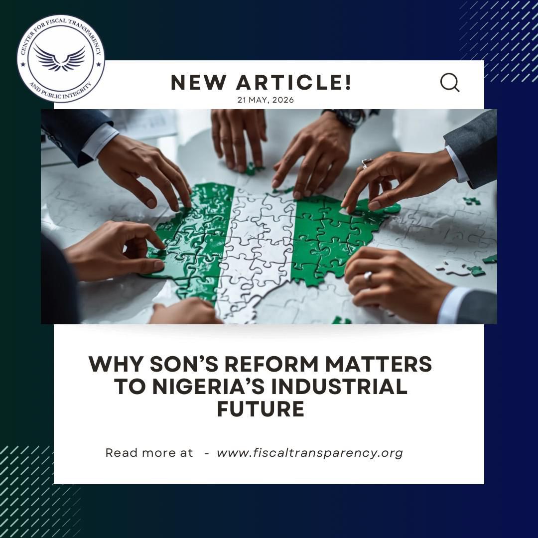 FTransparencyNG's tweet photo. How do product standards influence Nigeria’s industrial and economic future?

Read our latest article, “Why SON’s Reform Matters to Nigeria’s Industrial Future,” here: https://t.co/fwpw537Ha4 https://t.co/bTKl4d4m62