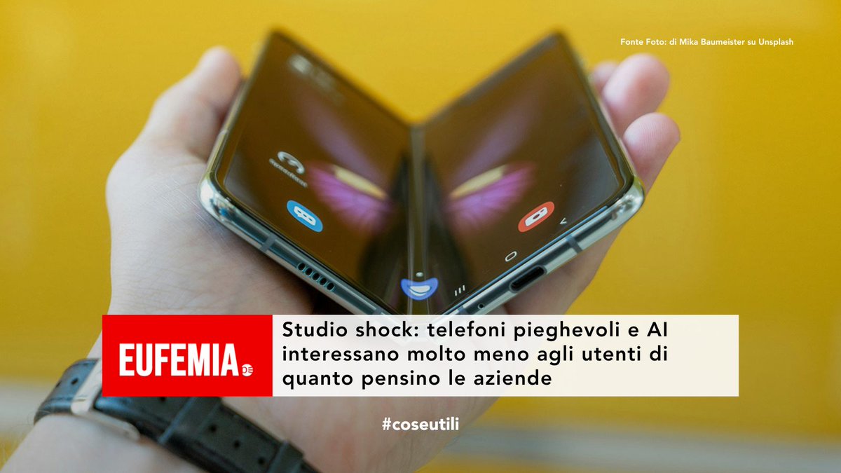 PeriskopMilano's tweet photo. Cose Utili - 25/05/2026

Il settore tech parla di AI.
Gli utenti parlano di batteria. 📱🧠

Forse il futuro non è più spettacolare.
È semplicemente affidabile.

 👉 https://t.co/PJqsgwNDMH

#periskopmilano https://t.co/qSzj7iCKxA
