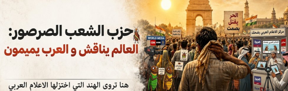faizindia's tweet photo. من #نيودلهي- #الهند
في الوقت الذي بدأت فيه وسائل إعلام عالمية بالتعامل مع ظاهرة “حزب الشعب الصرصور” باعتبارها ظاهرة رقمية تحمل أبعاداً سياسية واجتماعية، لا تزال قطاعات واسعة من #الإعلام العربي تتعامل معها كمجرد مادة ساخرة أو “ميمز” للتسلية السريعة. والسؤال هنا: لماذا يحدث هذا التباين؟

السبب الأول يعود إلى اختلاف النظرة الإعلامية نفسها. فوسائل الإعلام الغربية باتت ترى في ثقافة الإنترنت لغةً سياسية جديدة، حيث يمكن للميم أو السخرية أن يعكسا غضباً اجتماعياً أو شعوراً بالاغتراب أو رفضاً للنخب التقليدية. ولذلك تحاول هذه المؤسسات قراءة الرموز الكامنة خلف الظاهرة، لا الاكتفاء بشكلها الكوميدي.

أما في كثير من المنصات العربية، فما يزال التفكير الإعلامي أقرب إلى منطق التلفزيون التقليدي؛ أي التركيز على الإثارة السريعة، والمشاهد القابلة للانتشار، والمحتوى الخفيف الذي يجذب النقرات والمشاركات خلال ساعات قليلة. ولهذا يصبح تحويل الظاهرة إلى نكتة أسهل من تحليلها.

هناك أيضاً عامل سياسي لا يمكن تجاهله. فبعد تجربة “الربيع العربي” أصبحت المؤسسات الإعلامية العربية أكثر حذراً تجاه أي حراك شبابي أو رمزية احتجاجية تنمو في الفضاء الرقمي. فالميمات في نظر بعض الأنظمة ليست مجرد مزاح؛ بل قد تتحول إلى شعارات، ثم إلى حركات في الشارع. ولذلك يجري أحياناً “تفريغ” أي ظاهرة من معناها السياسي عبر تقديمها في إطار ساخر فقط.

ورغم ذلك، بدأت أجيال جديدة من الصحفيين وصناع المحتوى العرب تدرك أن الثقافة الرقمية ليست مجرد ترفيه، بل أصبحت لغة سياسية واجتماعية كاملة. وربما تكشف السنوات القادمة أن ما يبدو اليوم مجرد “صرصور ساخر” قد يكون في الحقيقة تعبيراً عن غضب عميق يبحث عن شكل جديد للكلام.