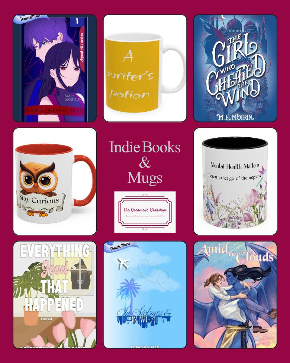 AgapitiCh1981's tweet photo. Indie Books & Mugs
Happy start of the new week ♥
Here are our picks for you.
👉 Discover your favourite
https://t.co/R3ZCOGUz6A
Be part of something special💜
#bookrecommendations #indieauthor #books #mentalhealth #WomenEmpowerment #IndieShop #lifestylebrand #authorlife https://t.co/RywrhkWmfx