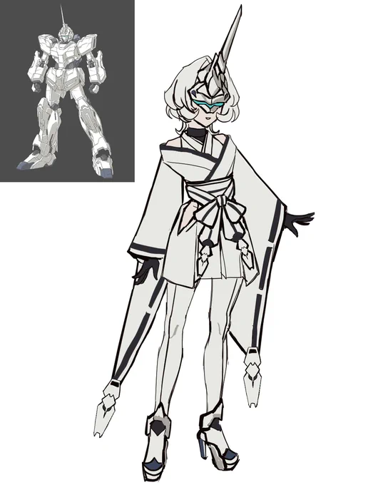 ※擬人化 RX-0