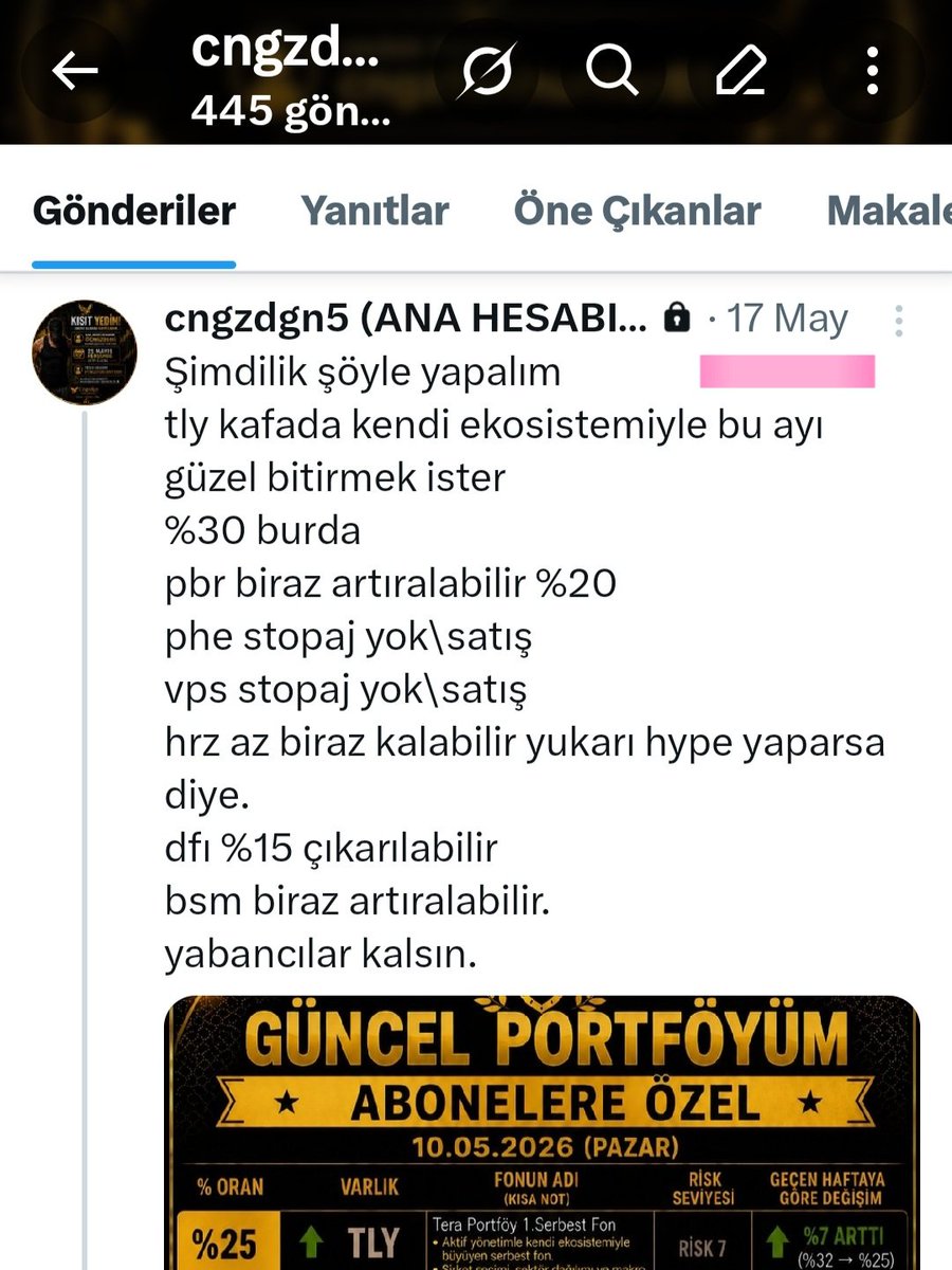 Cngzdgn🦅Fon Hunter | Sessiz Getiri tweet media