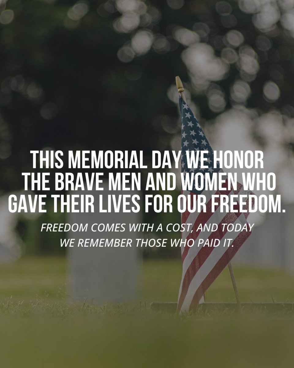 joshturnermusic's tweet photo. This #MemorialDay we remember the brave men and women who made the ultimate sacrifice for our country. I'd be honored if you shared the story of the #UnsungHero you’re remembering today. 🇺🇸

#joshturner #hero #veterans #military #veteranstories https://t.co/3Gr8FTUaQO