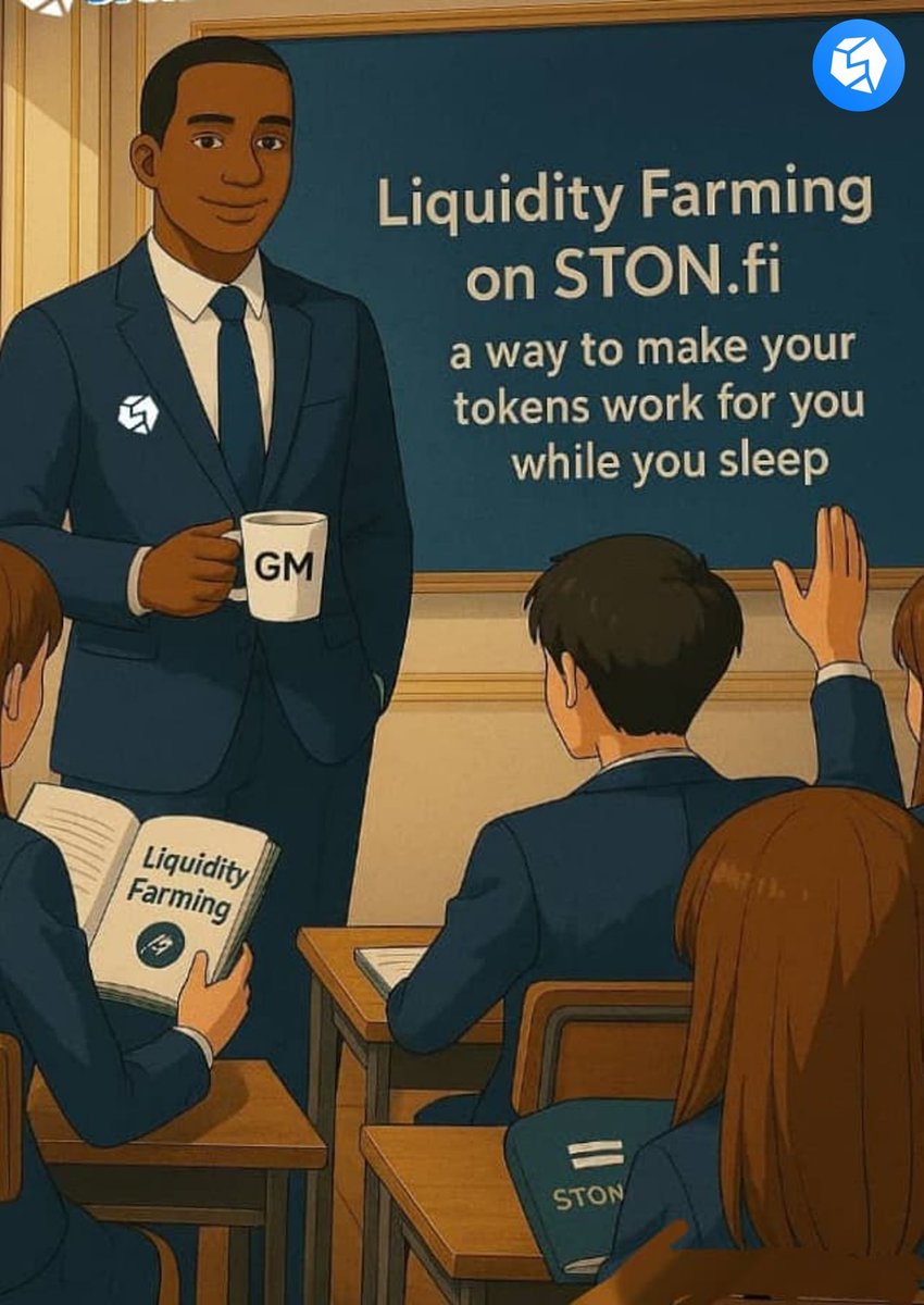 Prosper561998's tweet photo. GM, fam!
While most people are sleeping on their bags, some of us are literally earning while we sleep. 

That’s the power of Liquidity Farming on https://t.co/03f2BE8SQC, where your tokens don’t sit idle, they work for you.

How I turned idle tokens into income on TON.👇🧵 https://t.co/NgxJEUWWfj