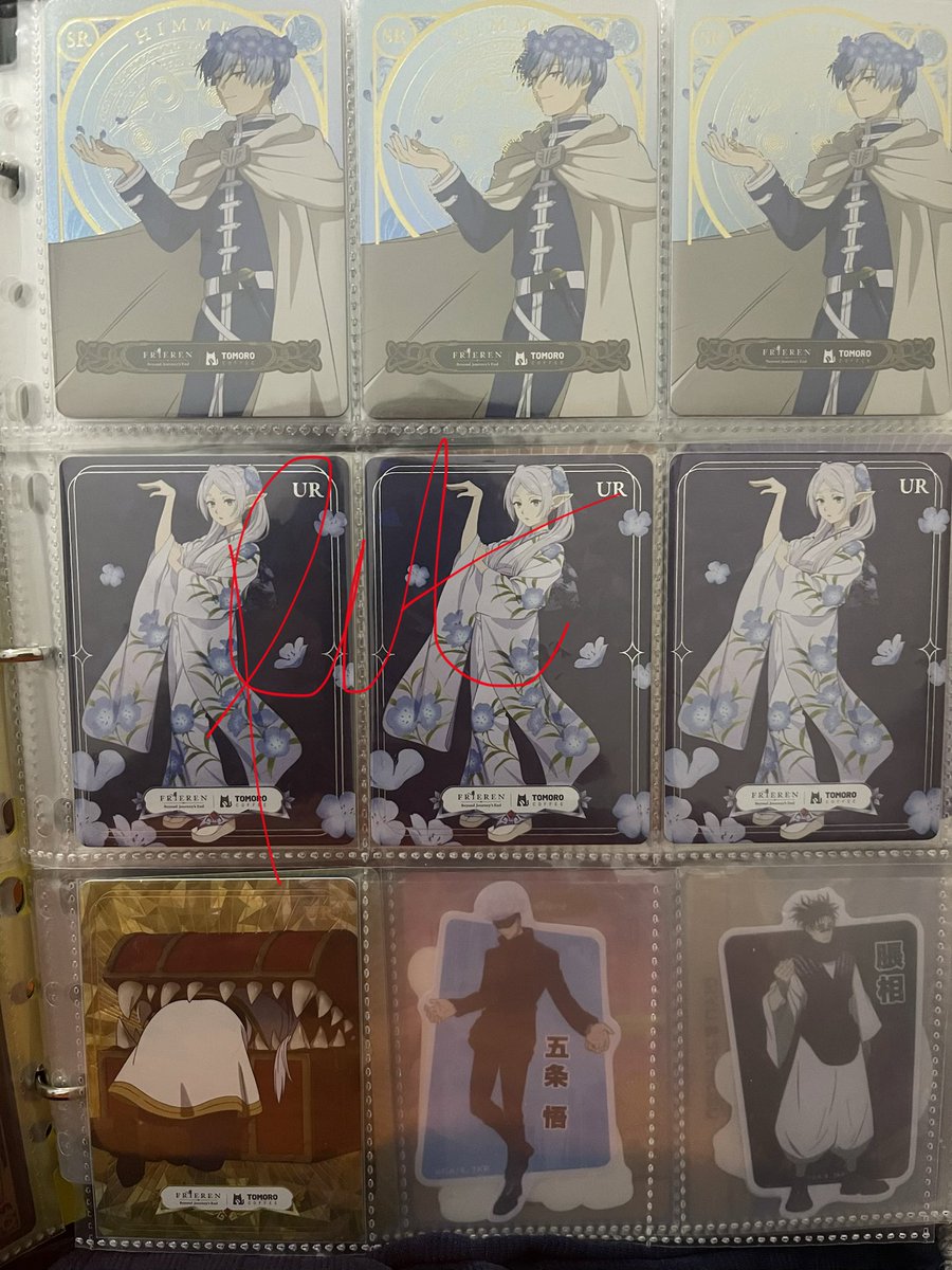 iilluga's tweet photo. Wtt trade tomoro x frieren

have: ur kimono, ur mimic, sr himmel
want: ur party, sr frieren

ur trade ke ur aja ya, sr himmel ke sr frieren
dom bekasi bisa 🍊 

atau wts aja laa URnya kedouble2 aku 💔 https://t.co/xevni0ikwu