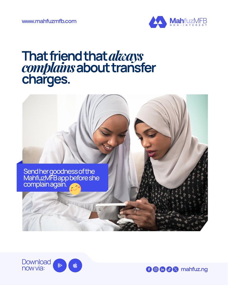 MahfuzNg's tweet photo. With Mahfuz mobile app, you have your bills, payments, and transfers all in one place. Tag that friend today and enjoy. 

Download Mahfuz today! 

#viral #explore #finance https://t.co/OHw3cMaa3q