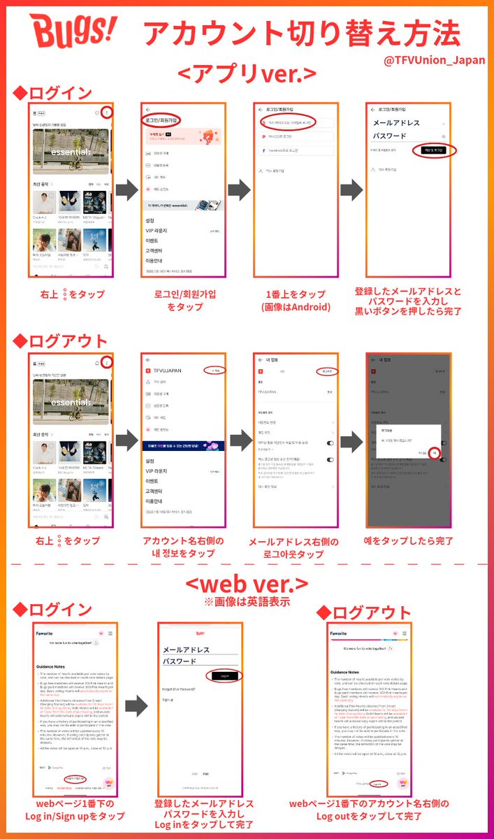 💡ガイドを追加しました❗ アカウント作成のガイドに加え、アカウント