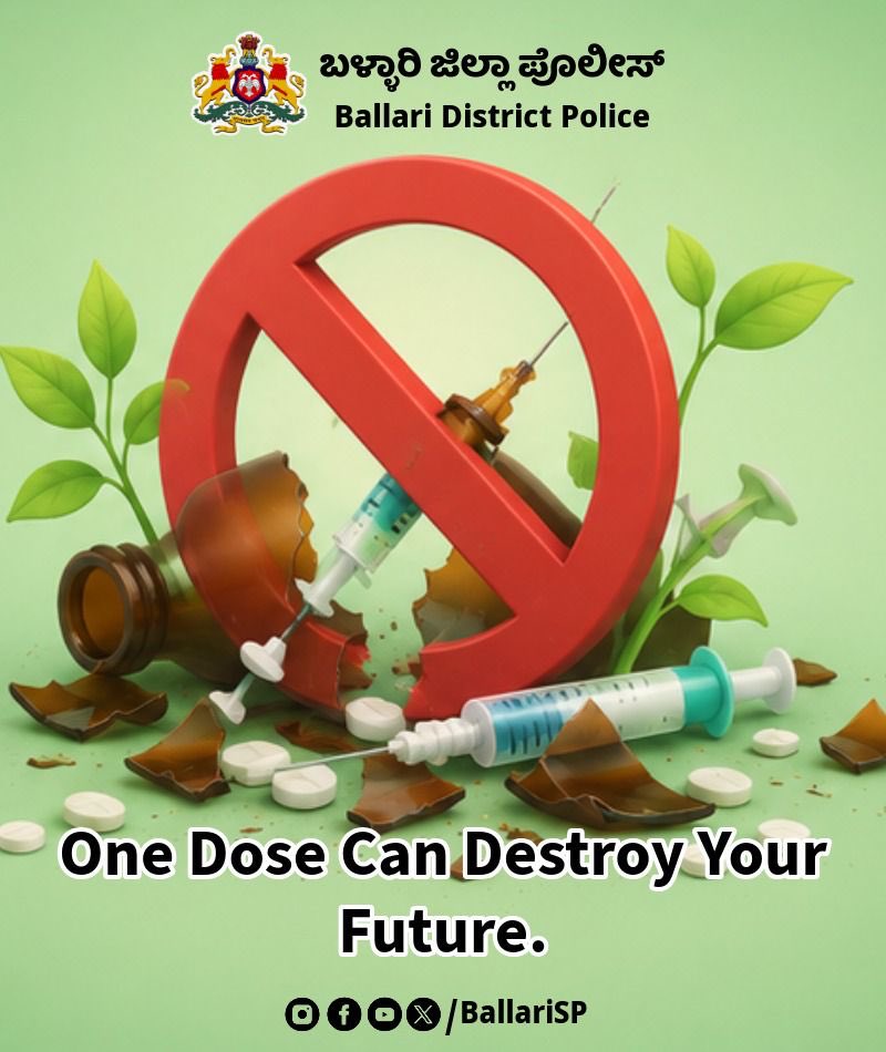 Dr.Suman D.Pennekar, SP Ballari tweet media
